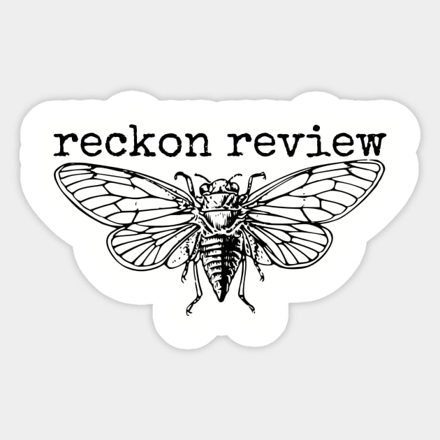 Reckon Review Original Logo Sticker by Reckon Review